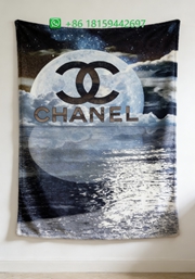 Chanel Throw Blankets